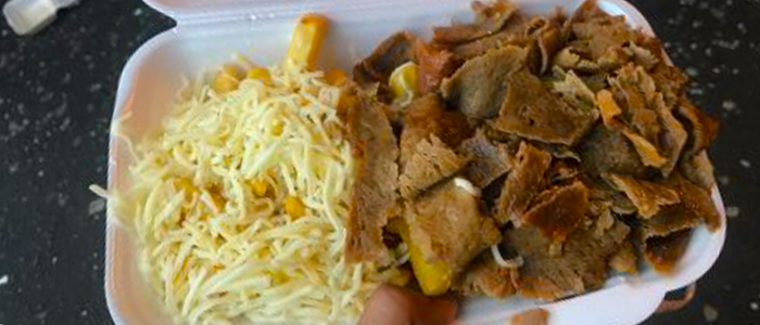 Chips, Cheese & Donner Meat  Large 