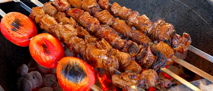 Shashlik Kebab  King Nan 