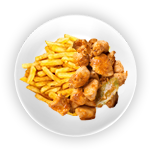 Chips, Cheese & Spicy Chicken 