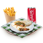 Meat Feast Wrap Meal 